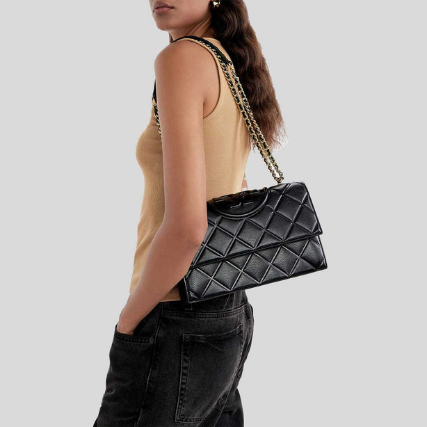 TORY BURCH Fleming Shoulder Bag Black RS-164799