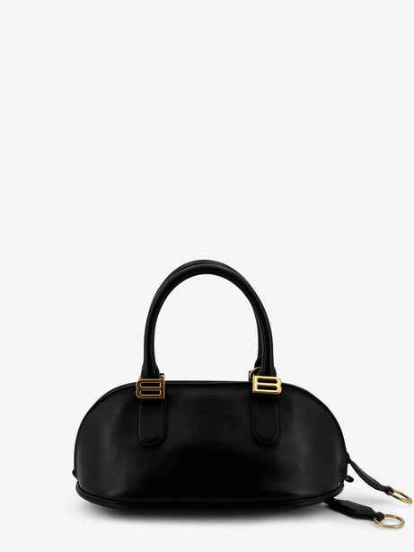 Balenciaga Bowling Bolero leather handbag - Blackplum