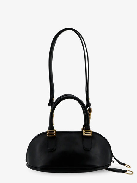 Balenciaga Bowling Bolero leather handbag - Blackplum