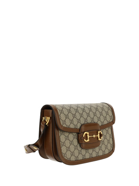Gucci Horsebit Shoulder Bag - B.Eb/Brown Sugar
