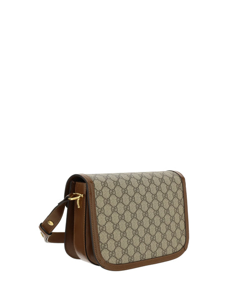 Gucci Horsebit Shoulder Bag - B.Eb/Brown Sugar