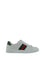 Gucci Leather Sneakers - Gr.Whi/Vrv/Green Ace