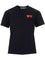 Comme Des Garcons Play Multi Hearts T-Shirt - Black