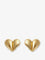 Bottega Veneta Silver earrings - Yellow Gold