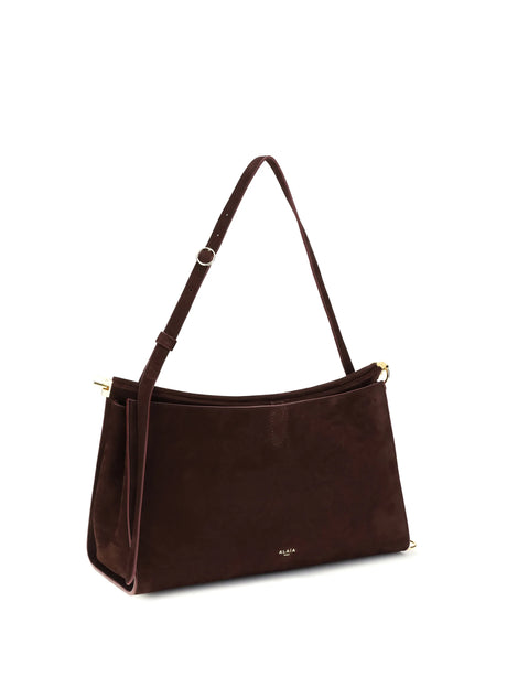 AlaïA Le Click Pocket Shoulder Bag - Burgundy