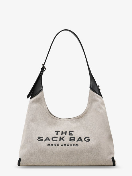 Marc Jacobs The Sack Bag shoulder bag in canvas - Ivoryblack