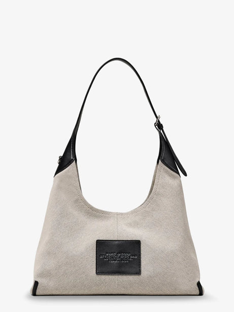 Marc Jacobs The Sack Bag shoulder bag in canvas - Ivoryblack