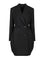 AlaïA Rounded Double-Breasted Coat - Blue