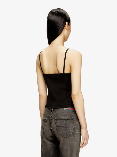 Diesel Cotton tank top - Nero
