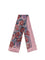 Valentino Garavani Silk Scarf - Blue-Pink-Red/Pink/Blue
