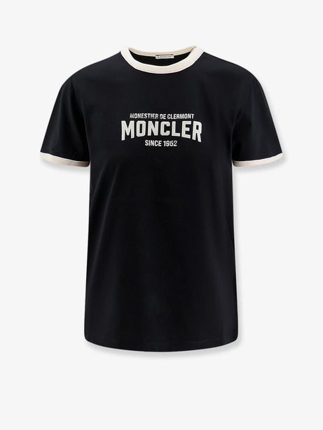Moncler Organic cotton t-shirt - Nero