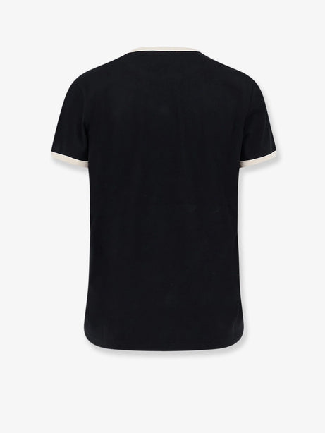 Moncler Organic cotton t-shirt - Nero