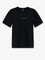 Pinko Cotton T-shirt with front lettering logo - Nero