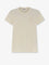 Moncler Cotton T-shirt with flocked logo on the front - Bianco