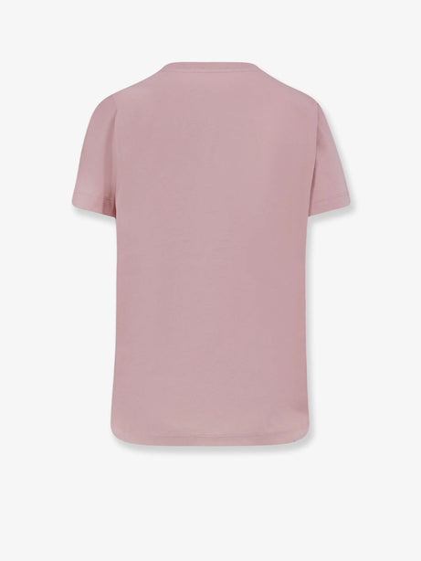 Moncler Organic cotton t-shirt - Rosa