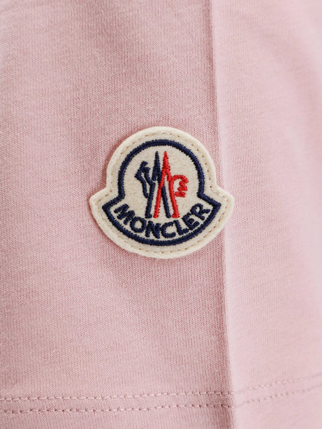 Moncler Organic cotton t-shirt - Rosa