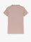 Moncler Cotton T-shirt with flocked logo on the front - Rosa
