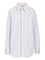 Ami Wide Striped Shirt - White