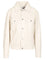 Bottega Veneta Woven Leather Jacket - White