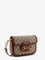 Gucci Coated canvas Gucci Horsebit 1955 crossbody bag with GG Supreme motif - Beige