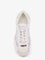 Pinko Ariel 33 leather sneakers with nylon inserts - Bianco