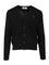 Ami Merino Wool Cardigan - Black