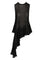 AlaïA Asymmetric Top With Godet - Black
