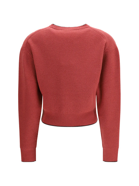 Chloé Cropped Pullover - Coppery Pink