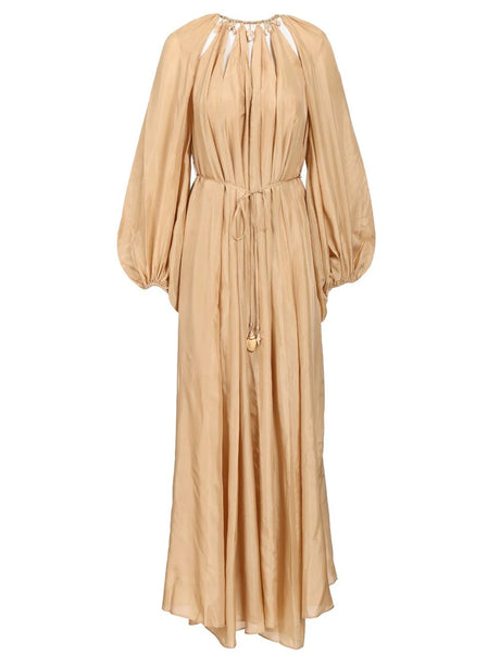 Zimmermann Maxi Dress Mahon - Beige