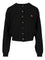 Kenzo Cardigan With 'Boke Flower' Embroidery - Black