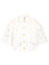 Zimmermann Mahon Embroidered Cropped Shirt - White
