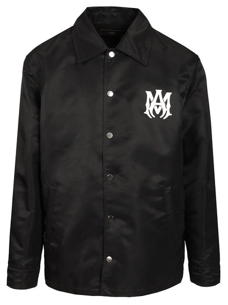 Amiri Printed Shirt Jacket - Black