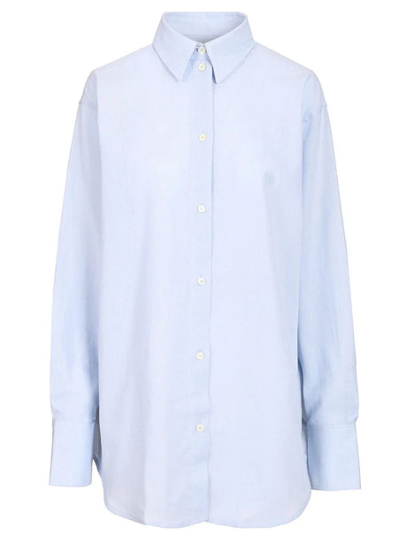Toteme Oversized Shirt - Sky Blue