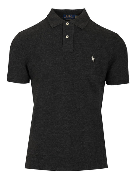 Polo Ralph Lauren Cotton Mesh Polo - Black