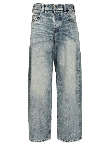Diesel Relaxed Medium Waist Jeans 1997 D-Enim - Blue