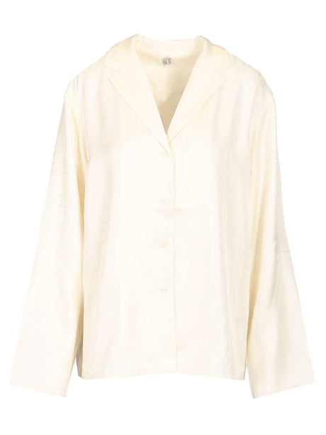 Toteme Monogram Shirt - Beige