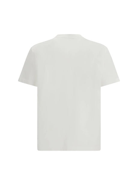 Dsquared2 T-shirt with “Dsquared2 Milano” logo printed - White