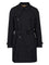 Burberry Heritage Kensington Medium Trench Coat - Blue