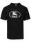 Burberry Cotton T-Shirt With Knight Stamp - Black