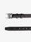 Celine Triomphe coated canvas belt - Black