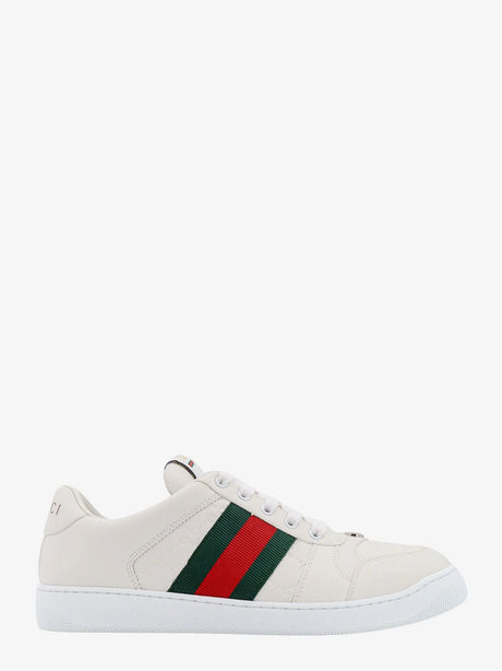 Gucci Screener leather sneakers - Great White