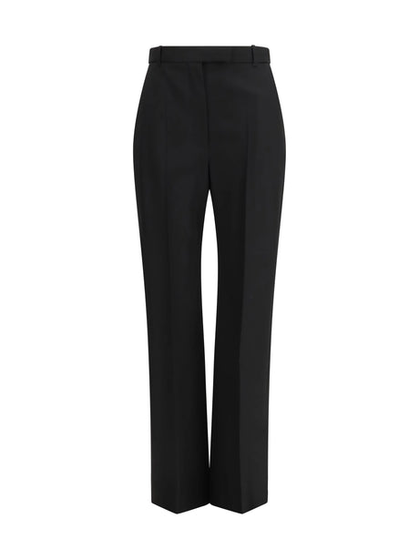 Alexander Mcqueen Tailored cotton Pants - Black