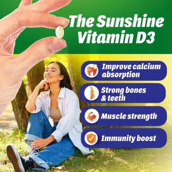 LABO Nutrition Liposomal Vitamin D3 1000IU for Strong Bones, Teeth, Muscle & Immune Health • First Vegan Sourced Vitamin D Supplement