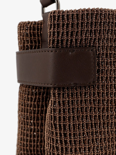 Brunello Cucinelli Essence Riding leather crossbody bag - Testadimoro