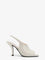 Toteme Leather Contour Sandals - Offwhite