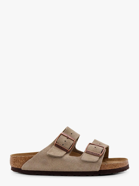 Birkenstock Arizona suede sandals - Beige