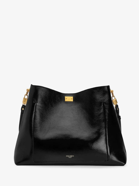 Dolce & Gabbana Vittoria leather crossbody bag - Nero