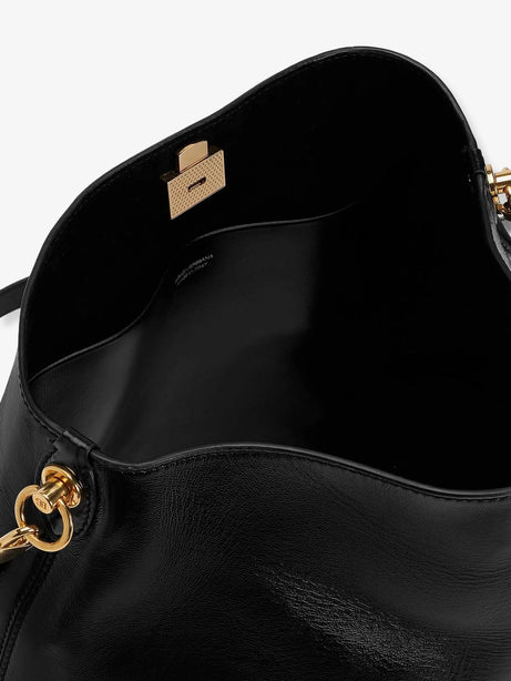 Dolce & Gabbana Vittoria leather crossbody bag - Nero