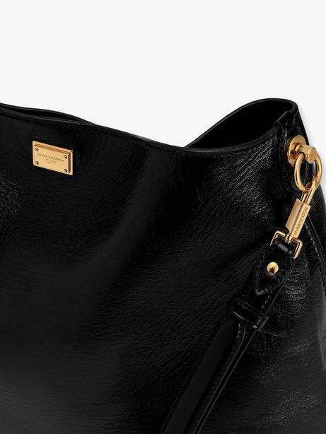 Dolce & Gabbana Vittoria leather crossbody bag - Nero