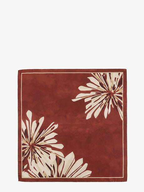 Brunello Cucinelli Silk foulard - Bordeaux
